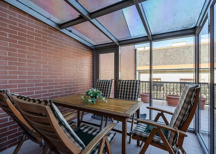 Molly's - 2 Bdrms, Terrace, Parking 公寓 布达佩斯